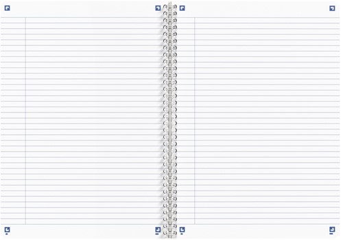 Spiraalblok Oxford Touareg A4 lijn 180pag ass 1 Stuk-3