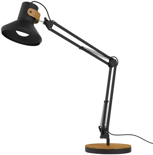 Bureaulamp Unilux Baya led bamboe zwart 1 Stuk