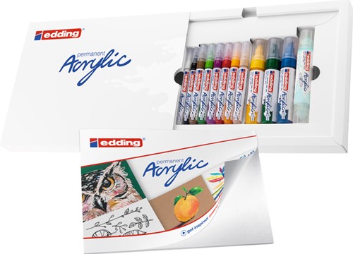Acrylmarker edding starterskit groot creatief 1 Set-3