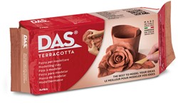 Boetseerklei DAS luchthardend 1000 gram terracotta 1 Stuk