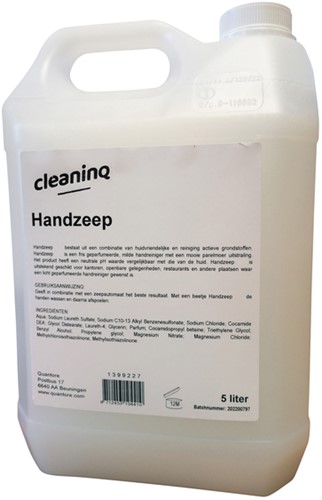 Handzeep Cleaninq vloeibaar 5000ml 5 Liter