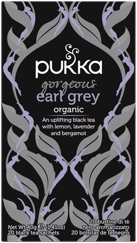 Thee Pukka gorgeous earl grey 20 zakjes 20 Zak