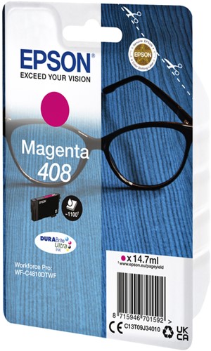 Inktcartridge Epson T09J340 408 rood 1 Stuk
