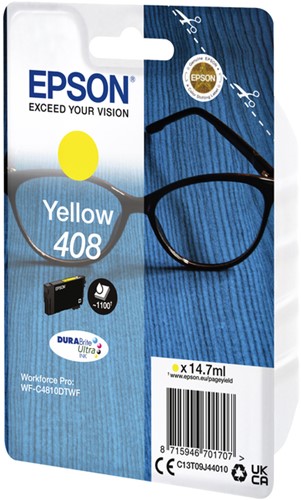 Inktcartridge Epson T09J440 408 geel 1 Stuk