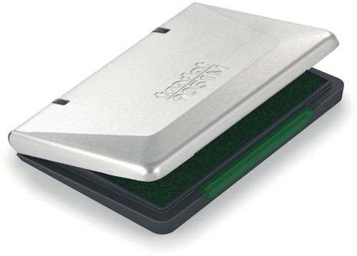 Inktkussen Trodat metaal 9051M 90x50mm groen 1 Stuk
