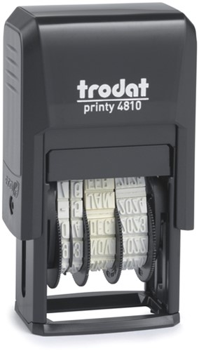 Datumstempel Trodat Printy 4810 Nederlands zwart 1 Stuk