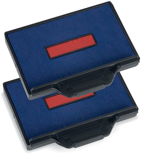 Stempelkussen Trodat Professional 6562 blauw rood 2 Stuk