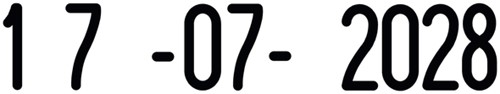Datumstempel Trodat Printy 4810 cijfers 1 Stuk-2