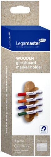 Glasbord stifthouder Legamaster hout 1 Stuk-1