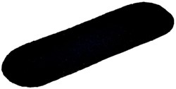 Navulling whiteboardwisser Legamaster zwart 10st 10 Stuk