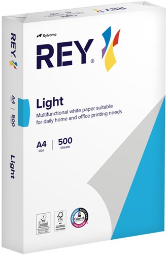 Kopieerpapier Rey Office Light A4 75gr wit 500 Vel-2