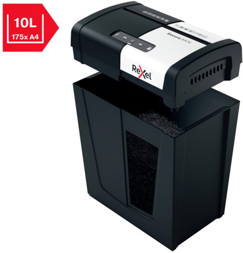Papiervernietiger Rexel Secure MC6 P5 2x15mm 1 Stuk-2