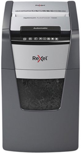 Papiervernietiger Rexel Optimum Auto 150X 4x28mm 1 Stuk