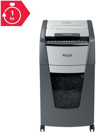 Papiervernietiger Rexel Optimum Auto 300M 2x15mm 1 Stuk-3