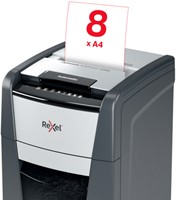 Papiervernietiger Rexel Optimum Auto 225M 2x15mm 1 Stuk-3