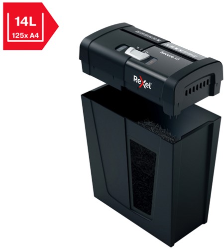 Papiervernietiger Rexel Secure X8 P4 4x40mm 1 Stuk-2