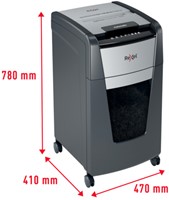 Papiervernietiger Rexel Optimum Auto 225X 4x26mm 1 Stuk-4
