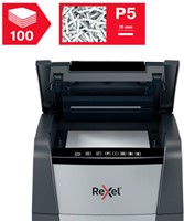 Papiervernietiger Rexel Optimum Auto 100M 2x15mm 1 Stuk-2