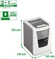 Papiervernietiger Leitz IQ Small Office 100 2x15mm 1 Stuk-4