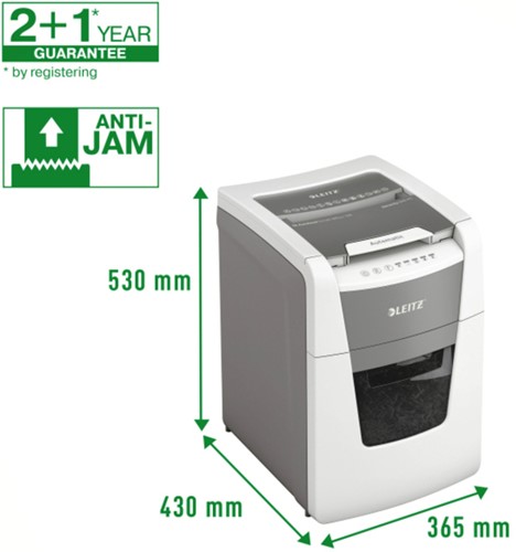 Papiervernietiger Leitz IQ Small Office 100 2x15mm 1 Stuk-4