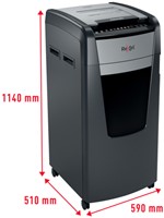 Papiervernietiger Rexel Optimum Auto 750X 4x30mm 1 Stuk-1