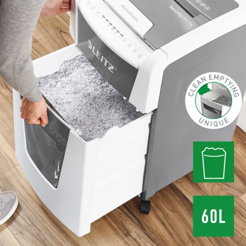 Papiervernietiger Leitz IQ Auto Office 300 4x28mm 1 Stuk-1