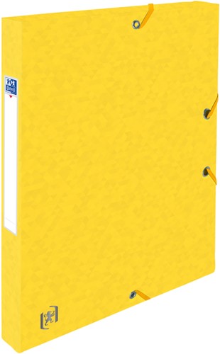 Elastobox Oxford Top File+ A4 25mm geel 1 Stuk