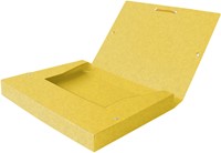 Elastobox Oxford Top File+ A4 25mm geel 1 Stuk-2