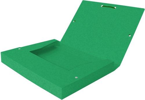 Elastobox Oxford Top File+ A4 25mm groen 1 Stuk-2
