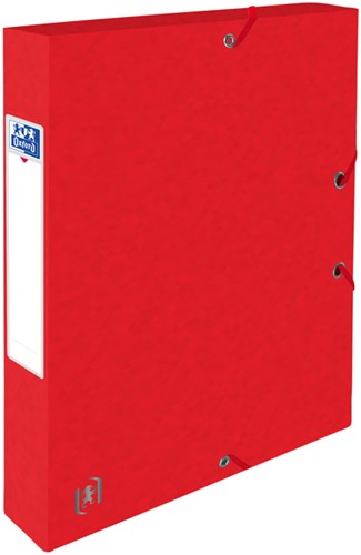 Elastobox Oxford Top File+ A4 40mm rood 1 Stuk