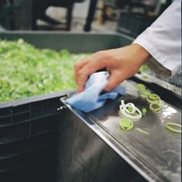 Reinigingsdoek Tork W8 Premium 1laags blauw 40 Vel-7