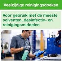 Reinigingsdoek Tork W8 Premium 1laags blauw 40 Vel-3