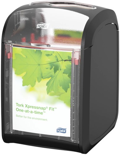 Servetdispenser Tork N14 Signature line zwart 1 Stuk