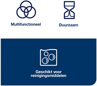 Reinigingsdoek Tork W8 Premium 1laags rood 40 Vel-4