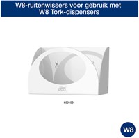 Reinigingsdoek Tork W8 Premium 1laags geel 40 Stuk-3