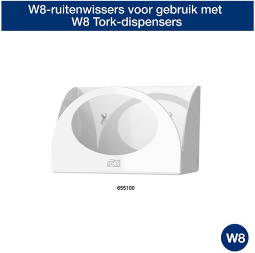 Reinigingsdoek Tork W8 Premium 1laags geel 40 Vel-3