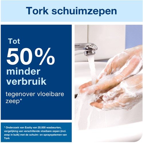 Handzeep Tork S4 Premium schuim gevoelige huid 1000 Milliliter-1