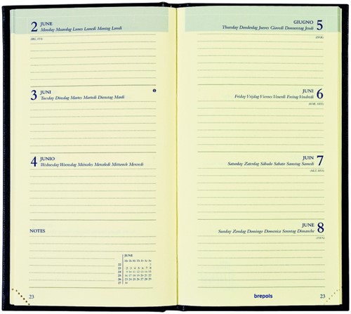 Agenda 2026 Brepols Interplan Colora 7d/2p assorti 1 Stuk-2
