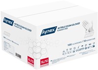 Handschoen Hynex nitril XL wit 3.5g 100 stuks 100 Stuk-3