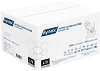 Handschoen Hynex nitril L wit 3.5g 100 stuks 100 Stuk-2