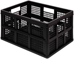 Opbergbox RU 45ltr 570x390x285mm opvouwb zwart 1 Stuk