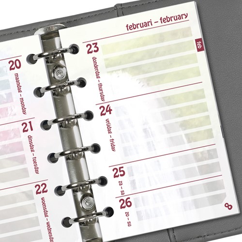 Agendavulling 2026 Kalpa Pocket bloemen 7d/2p 1 Stuk-2