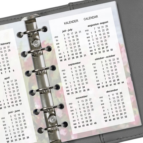 Agendavulling 2026 Kalpa Pocket bloemen 7d/2p 1 Stuk-2