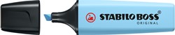 Markeerstift STABILO BOSS 70/112 pastel blauw 1 Stuk