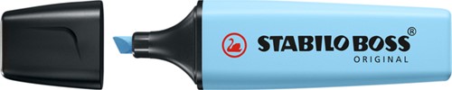 Markeerstift STABILO BOSS 70/112 pastel blauw 1 Stuk