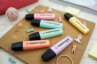 Markeerstift STABILO BOSS 70/15 bureauset pastel 15 Stuk-2