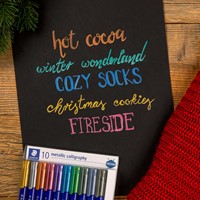 Kalligrafiepen Staedtler metallic ass 10 Stuk-2
