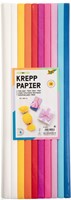 Crêpepapier Folia 50x200cm Mix 10 kleuren 10 Rol