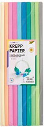 Crêpepapier Folia 50x200cm Trend 10 kleuren 10 Rol