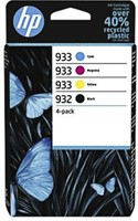 Inktcartridge HP 6ZC71AE 932 933 zwart + 3 kleuren 1 pak